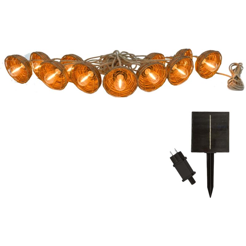 Lumisky Hybrid Solar Lichterkette Cottage 8m