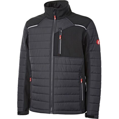 Hybrid-Steppjacke schwarz Gr. S Fortis