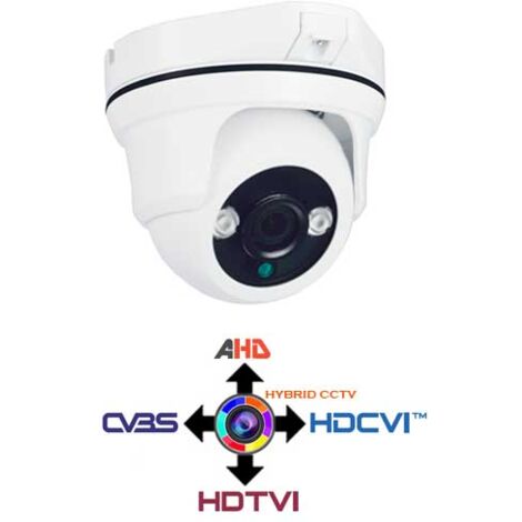 Hybridkamera Kuppel 4IN1 CCTV fest 3.6mm 2Mpx HD@1080p