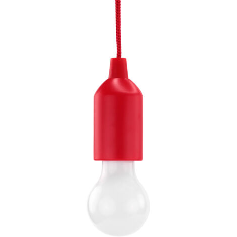 HyCell 1600-0176 Pull-Light PL LED Camping-Leuchte  25 lm batteriebetrieben 50 g Rot