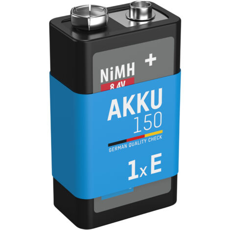 HyCell 9V E-Block Akku 180 mAh