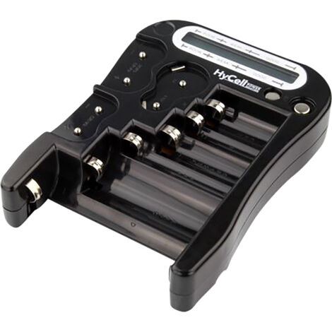 HyCell Digital Batterietester - zur Batterie-, Akku-, Knopfzellen Anzeige