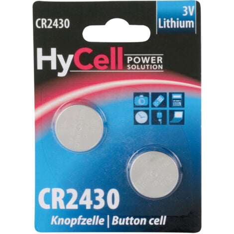 HyCell Lithium Knopfzellen CR2430