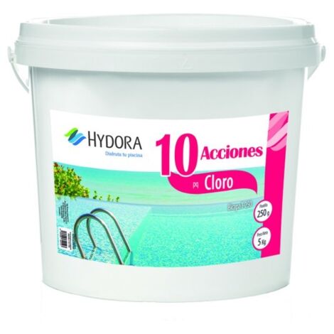 HYDORA PIH0012 Cloro 10 Acciones T250G 5kg - ref: PIH0012
