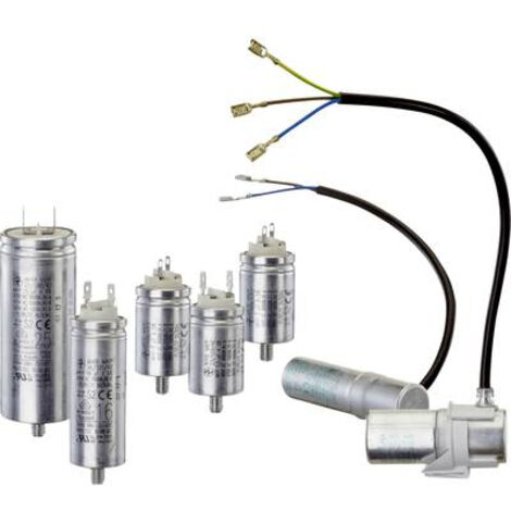 HYDRA MKP500MKB 10UF 35X100+X 1 PC(S) CONDENSATEUR MOTEUR MKP SORTIE RADIALE 10 F 500 V/AC 5 % (Ø X L) 35 MM X 100 MM