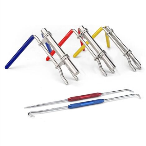 Hydraulic cylinder rod seal installation tool, torque tool set
