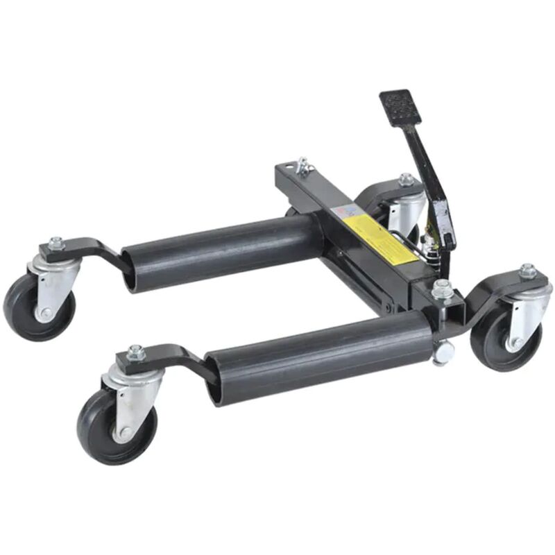 Securefix Direct - Hydraulic Vehicle Positioning Wheel Skate x1 (1500LB Go Jack Car Dolly Tyre Lift)