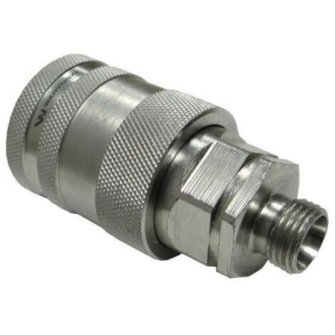 Hydraulik Schnellwechslerdose 16x1,5 Außengewinde Push-Pull