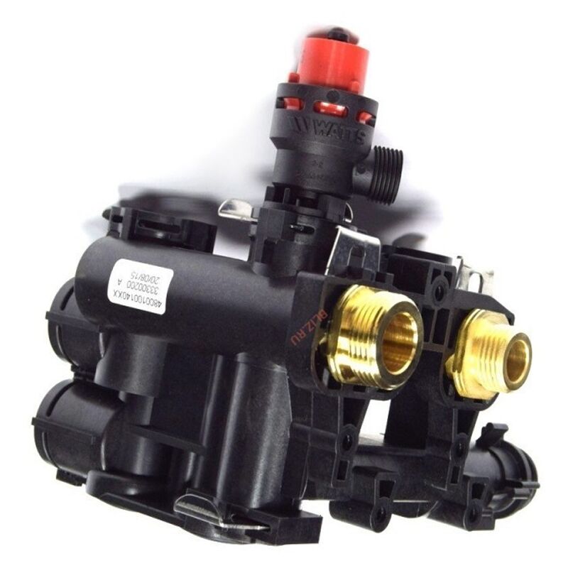 Groupe hydraulique gauche caldera ariston classe 24 cf 65104312