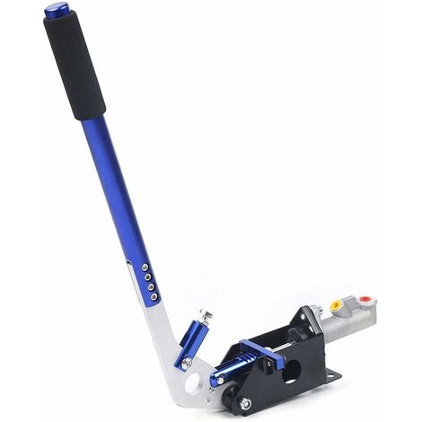 Hydraulische Handbremse aus Aluminium Handbremshebel FlyOff Rallye Drift Handbrake verstellbar Blau
