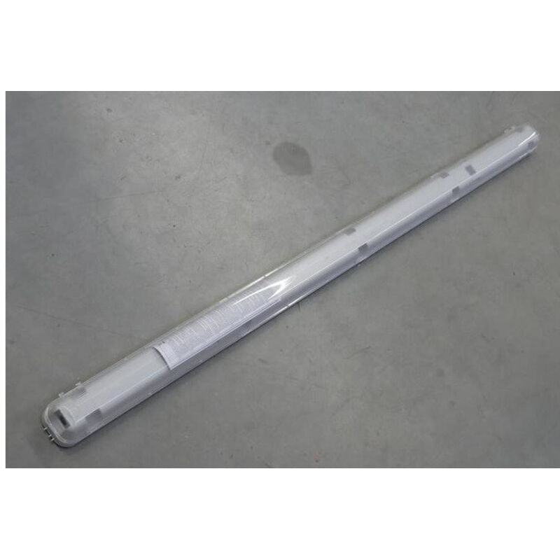 Plafonnier étanche fluo 1x58W gris 1600x99mm avec réflecteur et tube T8 culot G13 alim 230V IP66 HYDRO 921 DISANO Plafonnier étanche fluo 1x58W gris 1600x99mm avec réflecteur et tube T8 culot G13 alim 230V IP66 HYDRO 921 DISANO