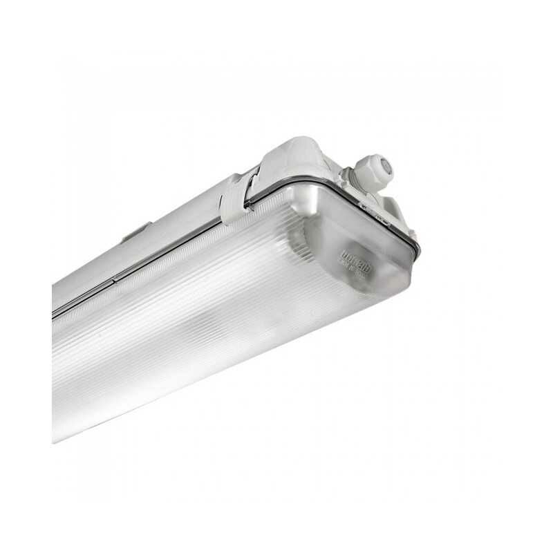 Disano - Plafonnier Hydro Gris T8 921 Fl 2X58 Cel-F