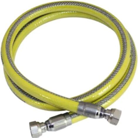 Hydro-bric ff gasschlauch 1/2 zoll länge 2m gelb - sacgas0023ff