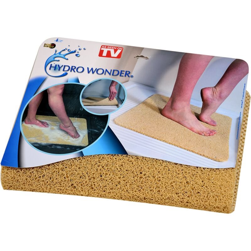 Venteo - Tapis de luxe antidérapant et doux pour douche et bain - hydro wonder - 40 x 60 cm - Intérieur / Extérieur