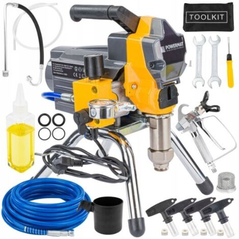 Hydrodynamische Farbsprühgerät 1300W IP23 Maximaler Druck 230 bar Hochdruck Farbsprühsystem Airless Farbspritzgerät Spritzpistole