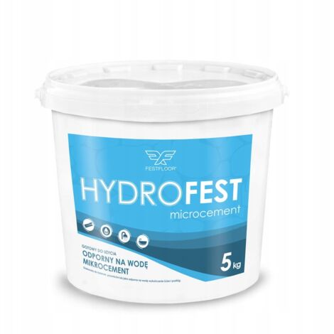 HYDROFEST 5 KG - MICROCEMENTO RESISTENTE ALL'ACQUA HF2000 HYDRO 2000