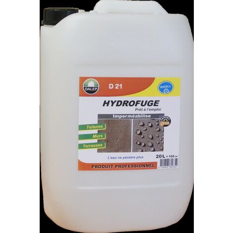Hydrofuge et Oleofuge DALEP D21 - Prêt à l'emploi Bidon de 200 Litres - 221200