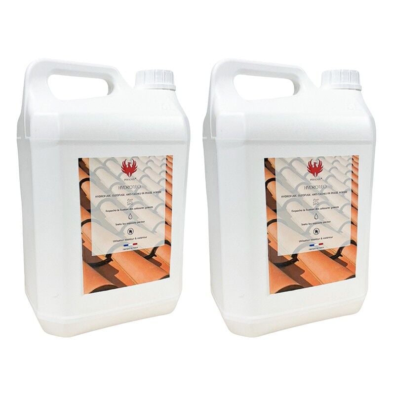 Phoenix - Hydrofuge pour toiture, façade et terrasses hydro leo 10 l