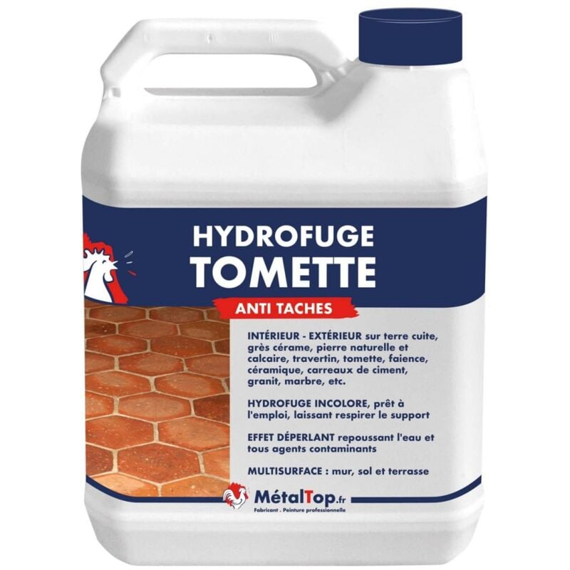 Hydrofuge Tomette - 20 L - Incolore - Metaltop