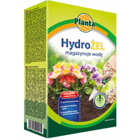 Hydrogel améliorant les propriétés du sol 250 g Stocke l'eau