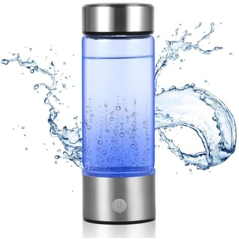 Hydrogen water bottle, 420 ml hydrogen water generator, a cup of hydrogen-rich water in three minutes, suitable for sports, travel and gifts