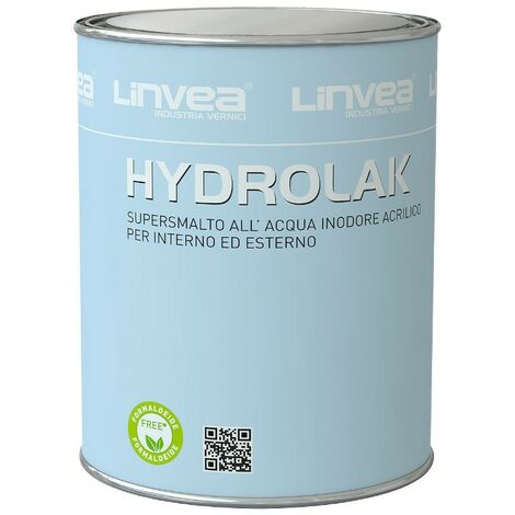 Ecolux Smalto Ecologico Lucido Acrilico ad Acqua Inodore per Interno ed  Esterno