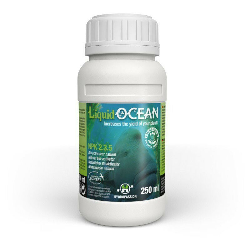 Engrais Liquid Ocean 250ml Hydropassion booster de croissance