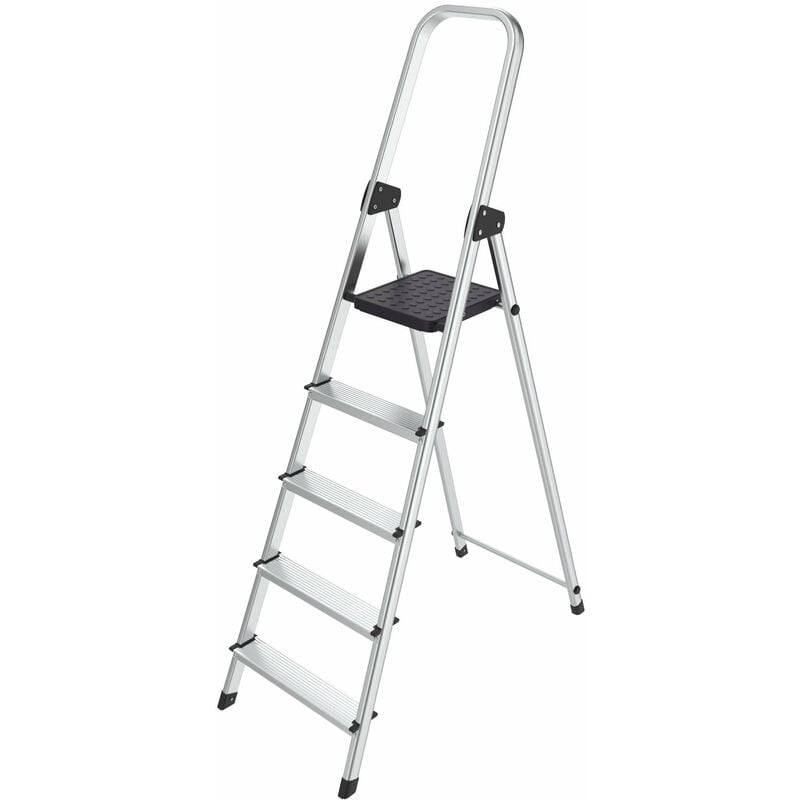 Aluminium 5 Step Ladder Lightweight - Hyfive