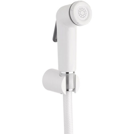 Hygienedusche Serie EASY aus weißem Kunststoff, ohne Wasserhahn - Idral