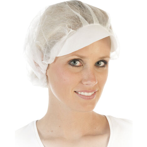 HYGONORM CLOCHE DE BÉRET AVEC ABAT-JOUR EN POLYPROPYLÈNE''LIGHT'', BLANC, 48 CM FRANZ MENSCH WL48657