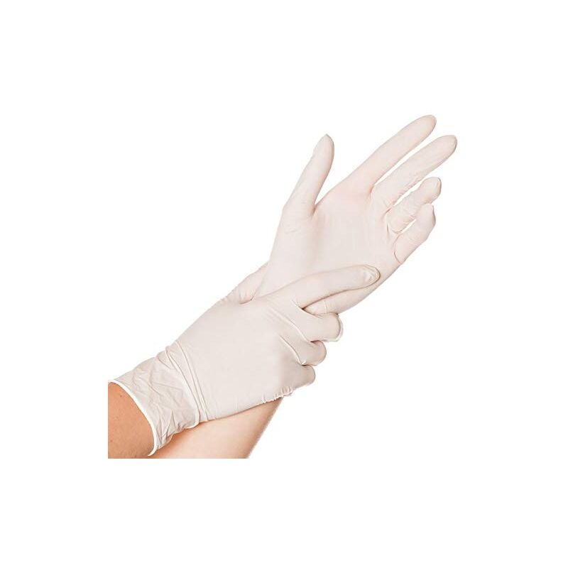 Hygonorm gant en latex peau lumier, xl, blanc 26509
