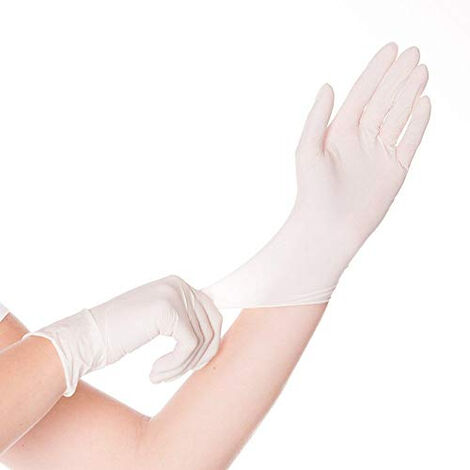 HYGOSTAR SENSE GANTS EN LATEX DOUBLE CHLORINE NON POUDRÉS TAILLE M FRANZ MENSCH 26751