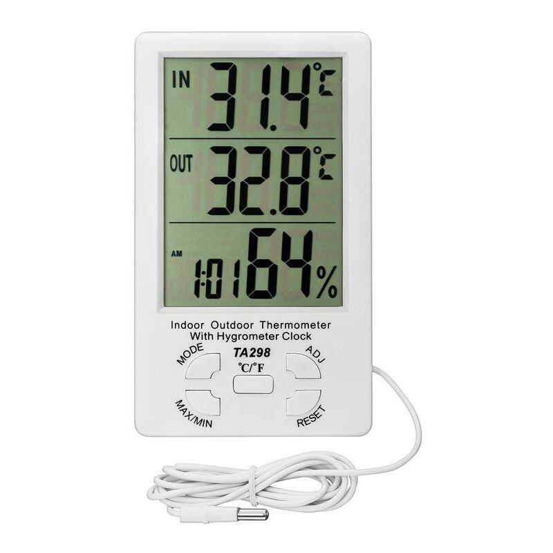 Hygrometer temperature counting for weather station office greenhouse ...