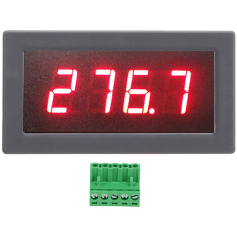 Hygromètre à LED, Jauge Celsius Fahrenheit, Compteur de Température Numérique, Mesure de la Résistance Thermique, Performance Stable, Haute Précision avec Alarme pour Réservoir de Liquides.