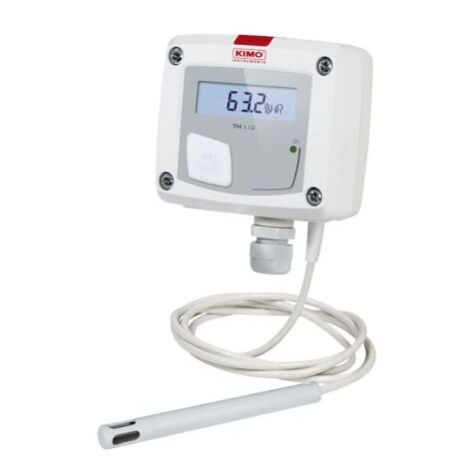 Hygromètre KIMO TH110, +80°C max., 95%HR max. ( Prix pour 1 )