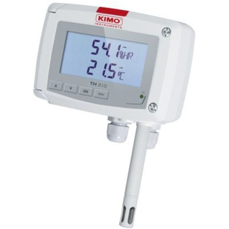Hygromètre kimo TH210, +100°C max., 100%HR max. ( Prix pour 1 )