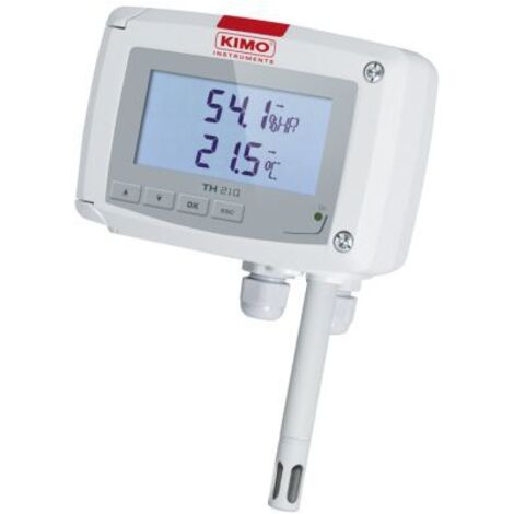 Hygromètre KIMO TH210, +100°C max., 100%HR max. ( Prix pour 1 )