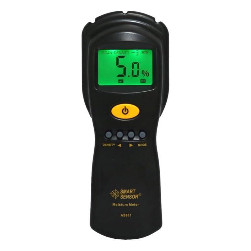 Hygromètre numérique sans contact pour bois et carton, mesure des ondes électromagnétiques, 2 % à 70 %
