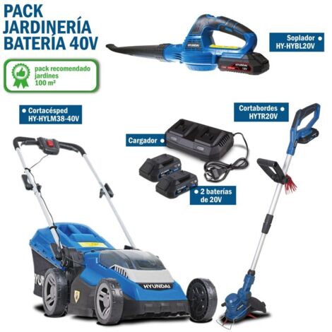 HYLM38-40V-PACK Pack Jardinería Batería 40V HYUNDAI