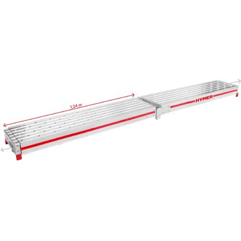 Hymer Alu-Diele €¹TelestegÃ± mittig Teilbar, von 1,24-4,00 Meter, bis 150 kg