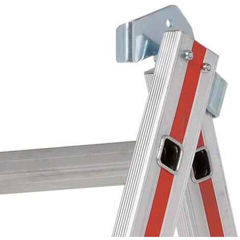 Hymer Ersatzteilset Gelenkplatten für Mehrzweckleitern, für Holmgröße 60x24 mm 2 Stk