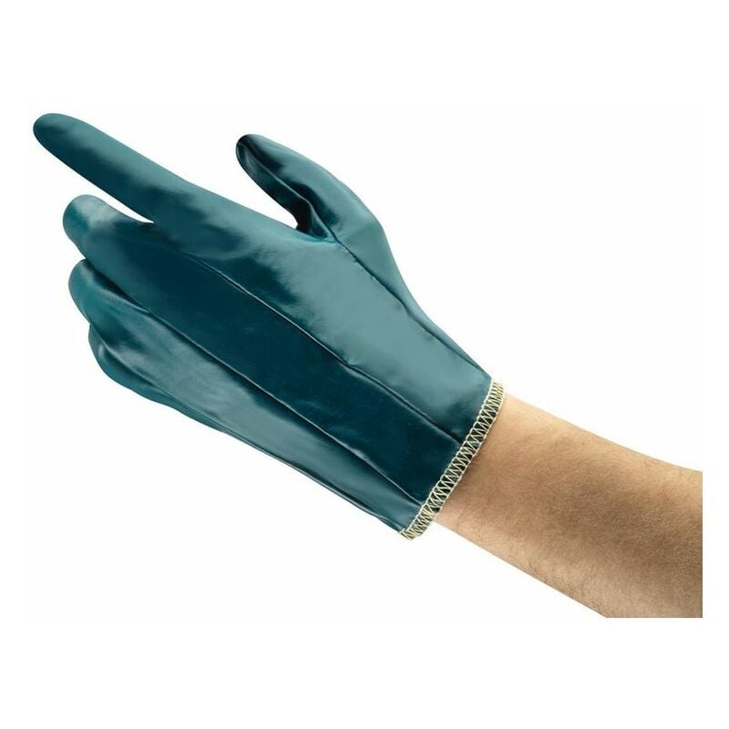 32-125 Hynit Fully Coated Blue Gloves - Size 7-1/2 - Ansell