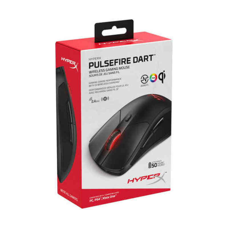 

Ratón Gaming Pulsefire Dart RGB 16000 DPI Negro - Hyperx