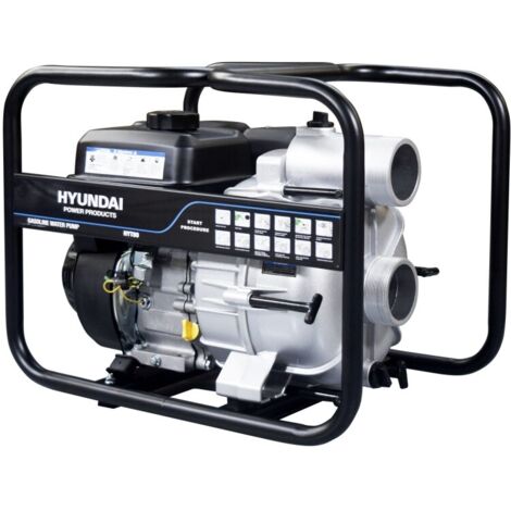HYT80 Motobomba Gasolina HYUNDAI para Aguas Sucias