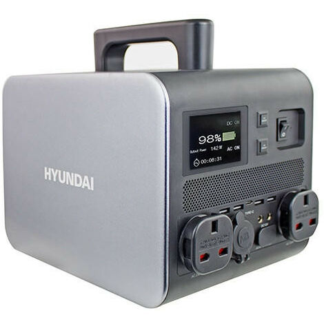 Hyundai 1000W / 1kW Portable Power Station | HPS-600