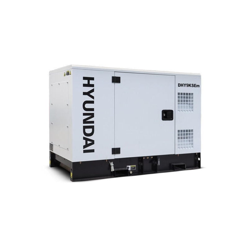 Hyundai - 8.8kW/11kVA Single Phase Diesel Generator | DHY9KSEm