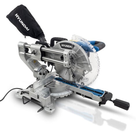 Hyundai 2000W Electric Mitre Saw / Chop Saw with 255mm Blade, 230V