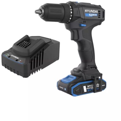 Hyundai 25870 Trapano avvitatore Brushless Power Tools 40 Nm a batterie