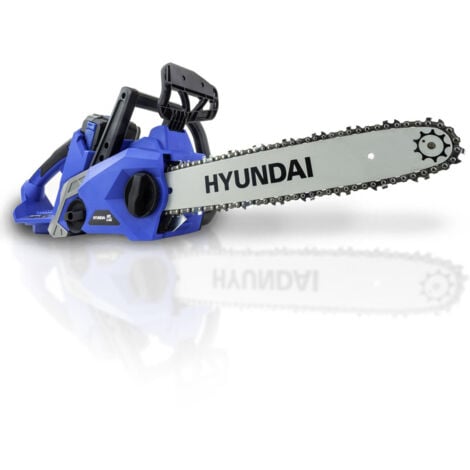 Hyundai 40V Lithium-Ion Battery Powered Cordless Chainsaw