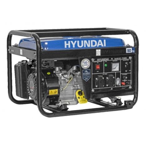 Hyundai 65123 PT3800-Q Generatore di corrente Monofase a benzina 2,7 Kw